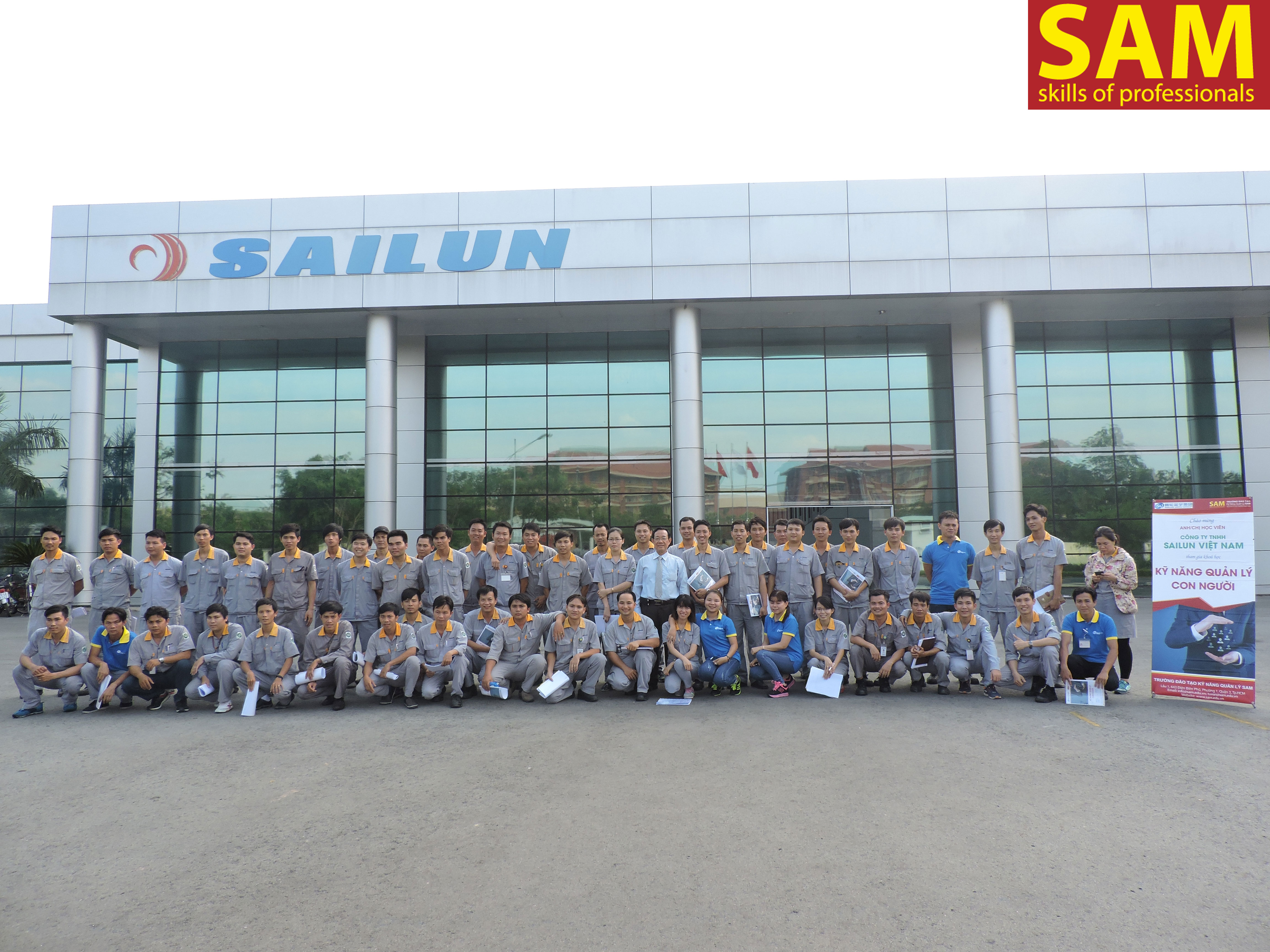 Tổng kết Khóa học Kỹ năng quản lý con người tại công ty Sailun Vietnam