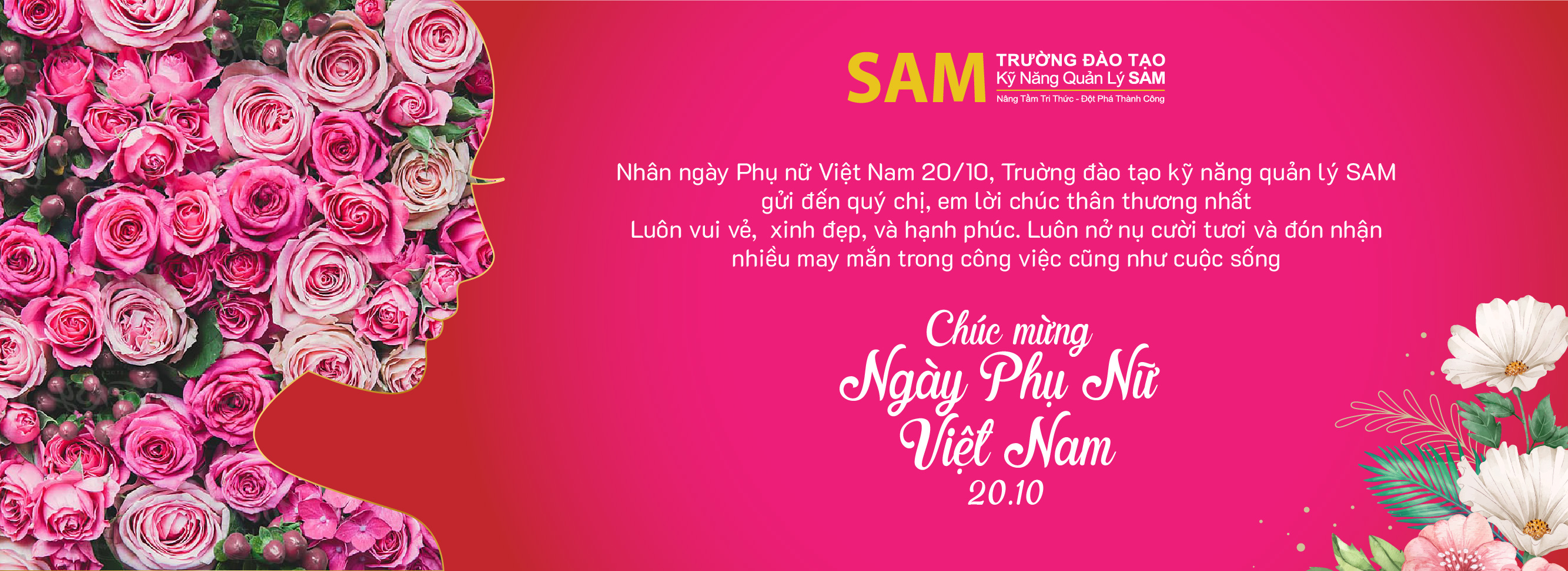 Chúc Mừng Ngày Phụ Nữ Việt Nam 20/10/2021