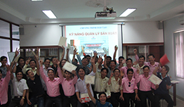 Khóa học inhouse “Kỹ năng giám sát & Quản Lý Sản Xuất” tại Long An