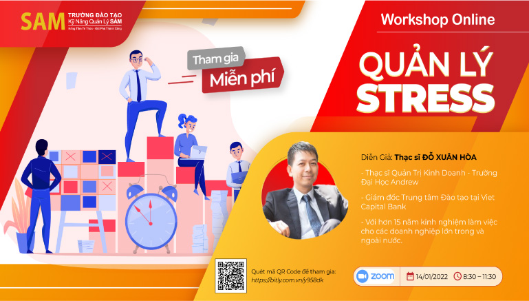 Workshop online "QUẢN LÝ STRESS"