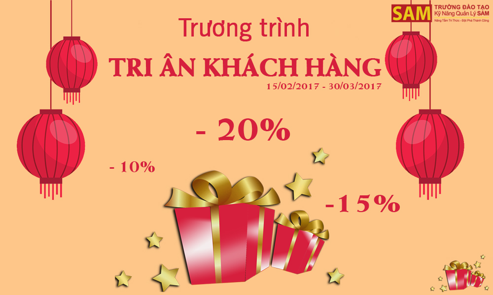 Chương trình Tri ân khách hàng đầu năm 2017