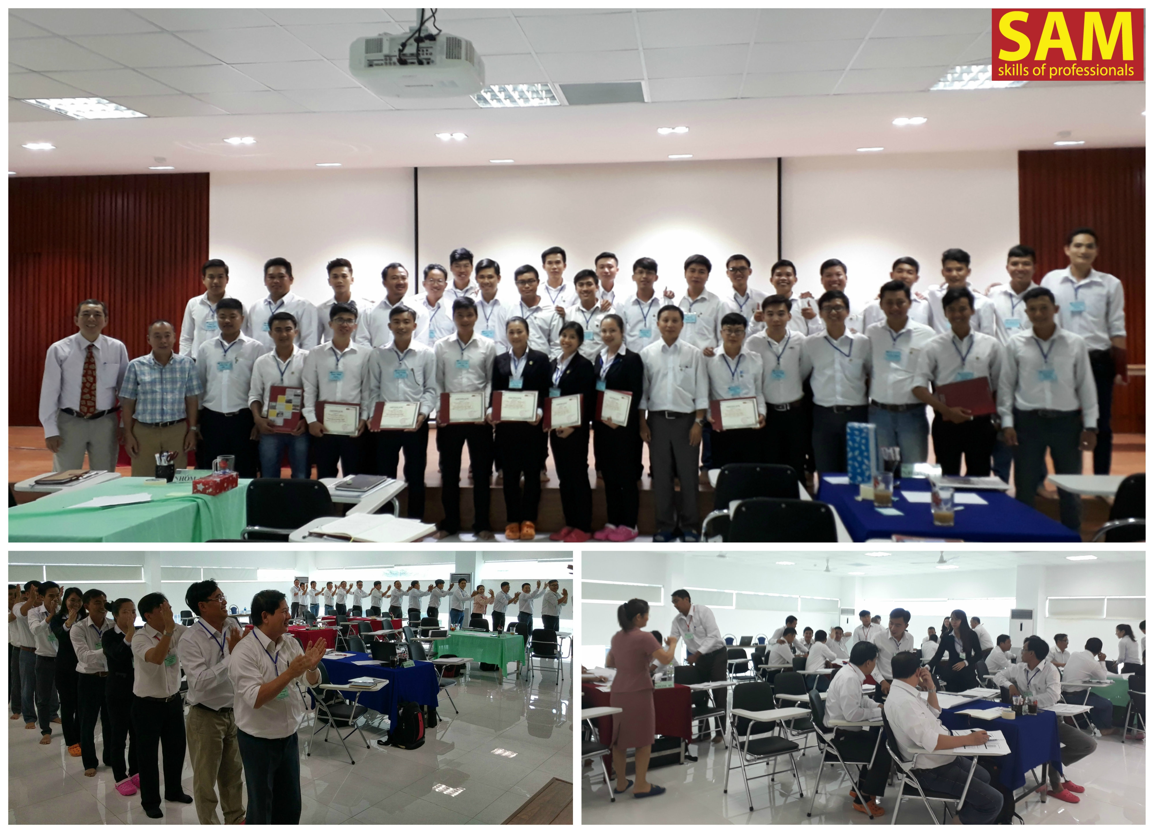 SAM tổ chức thành công hai khóa đào Tạo "Kỹ năng bán hàng chuyên nghiệp" và “Nâng cao năng lực quản lý cấp trung”, Công ty cổ phần bảo vệ thực vật Phú Nông