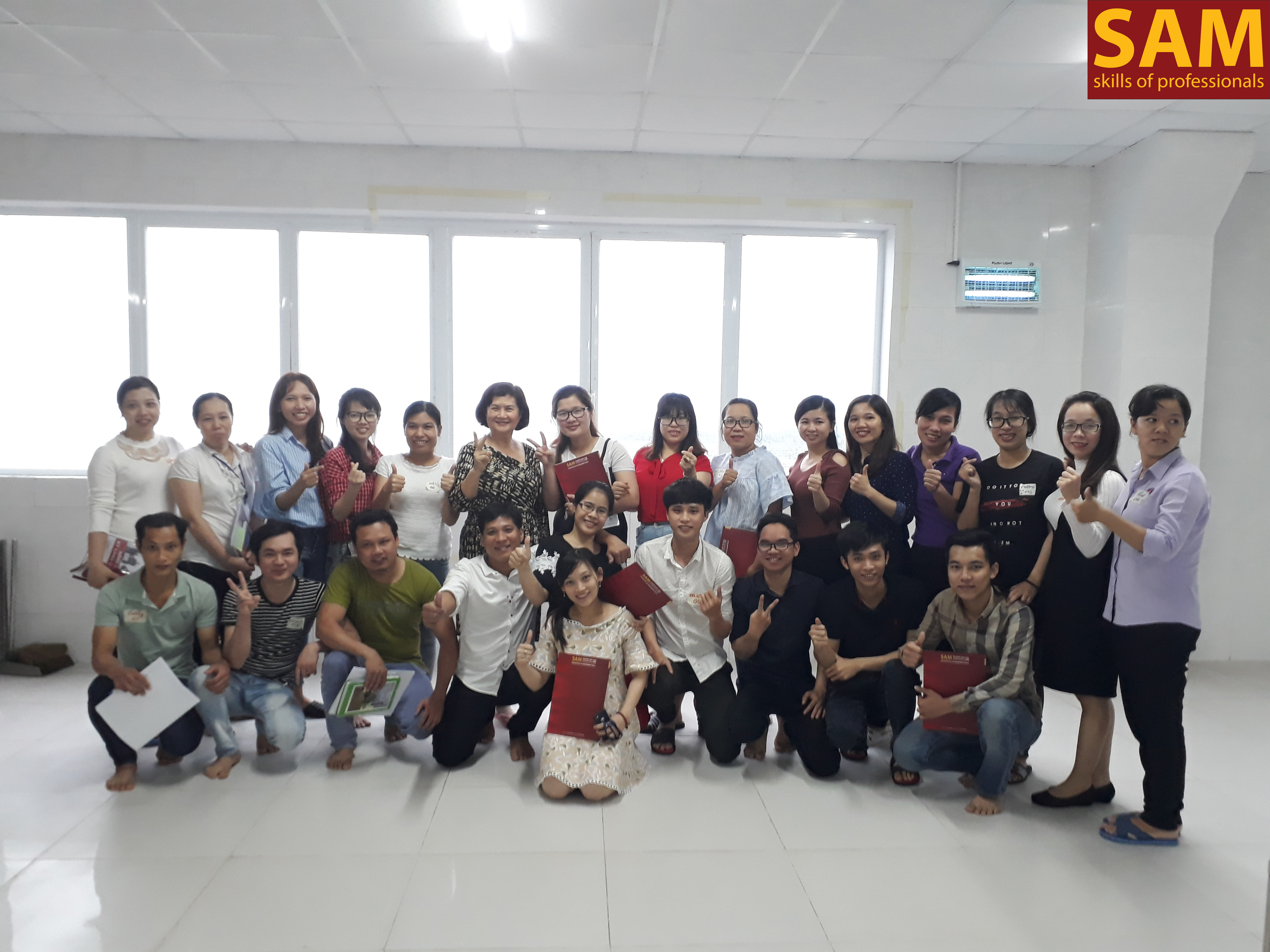 Khóa đào tạo "Nâng cao kỹ năng quản lý", công ty Trung Sơn Long An, ngày 02-03/11/2018