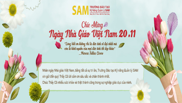 Chào mừng Ngày Nhà Giáo Việt Nam 20/11/2021